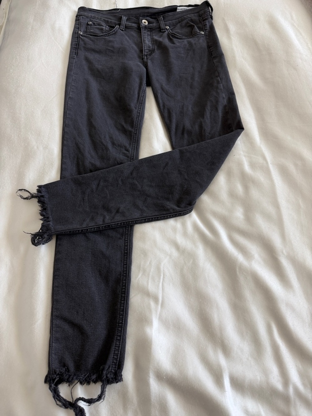 rag & bone High-Rise Black Women's Jeans